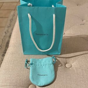 Tiffany & Co Jewelry Pouch+Bag🩵